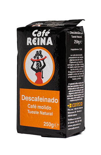 Café Reina descafeinado, paquete de 250 g